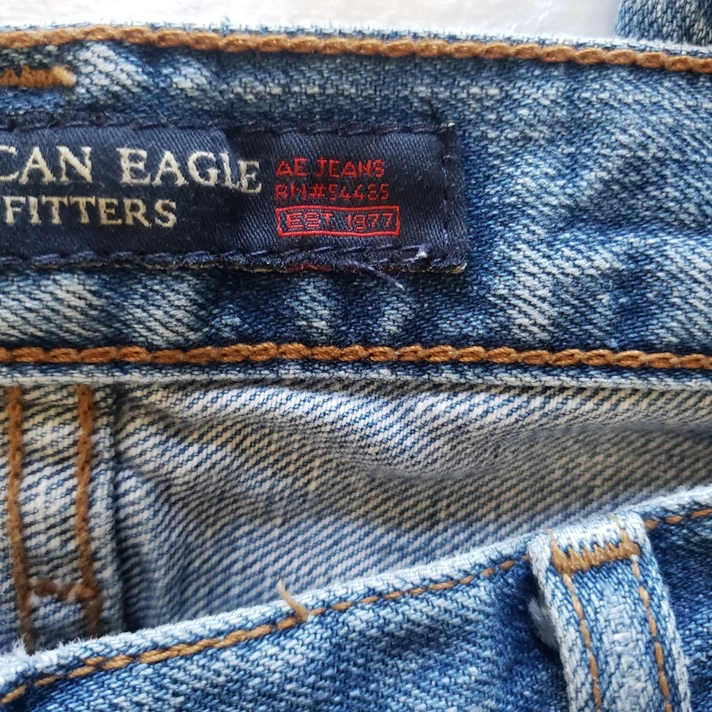 American Eagle Outfitters 6 Long, Blue 👖 Jeans. - Picture 5 of 14